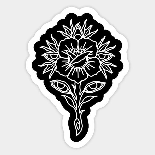 Flower Sticker by Sadhakaya